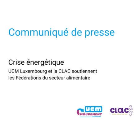 Communiqué de presse